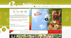 Desktop Screenshot of kysak-brezie.sk